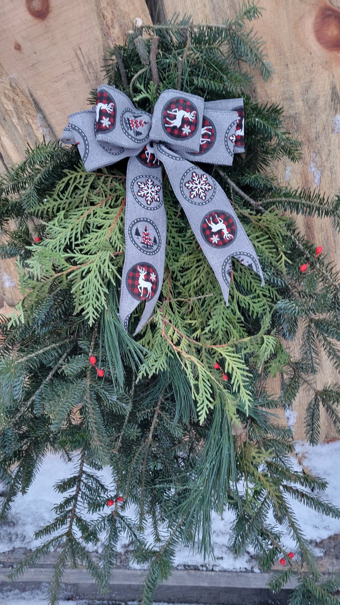 Christmas Evergreen Swag