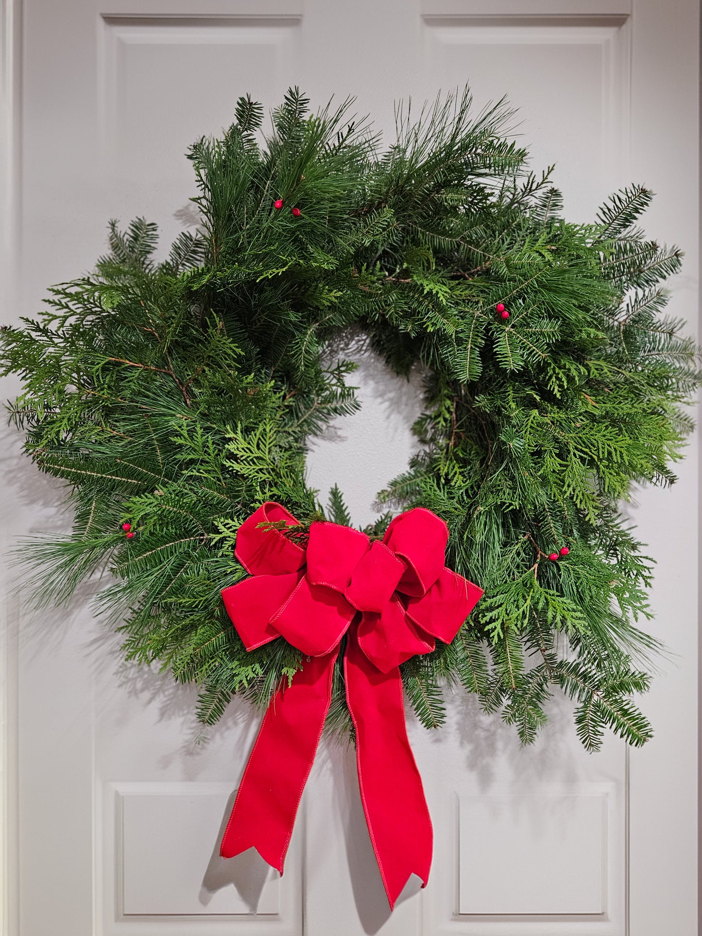 Mixed Evergreen Wreath