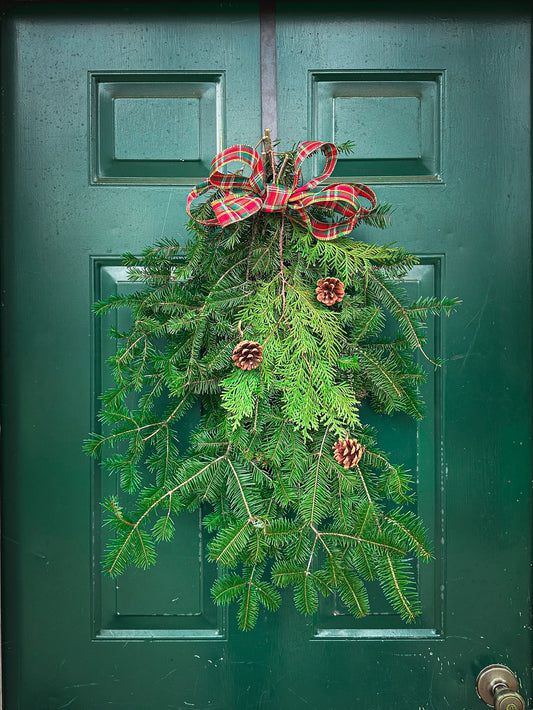 Christmas Evergreen Swag