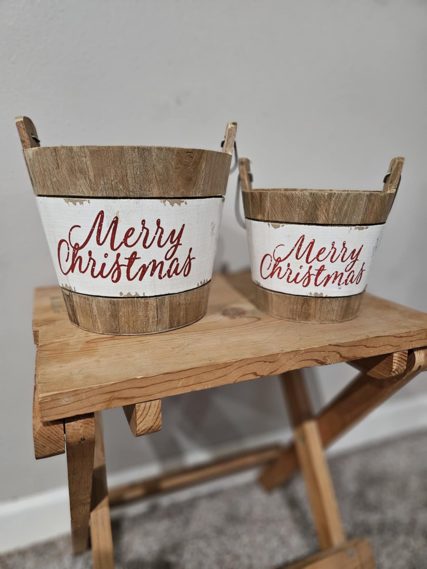 Tabletop Evergreen Christmas Planter